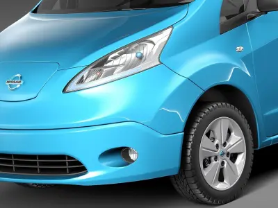 Nissan e-NV200 2015 3D model
