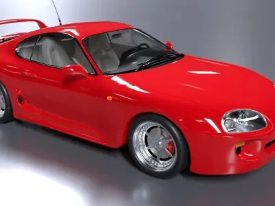 Toyota Supra 3D model