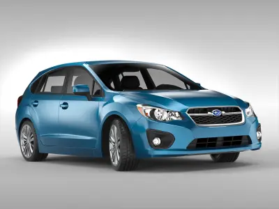 Subaru Impreza Sport 2011 - 2015 3D model