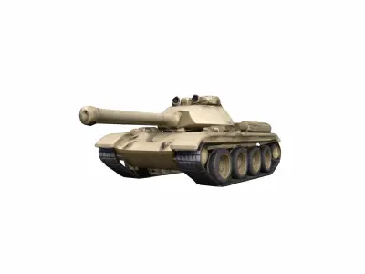 Attack Gaming M1 Abrams Tank 3d Render 3D model