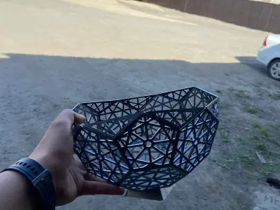 fruit plate 3D model