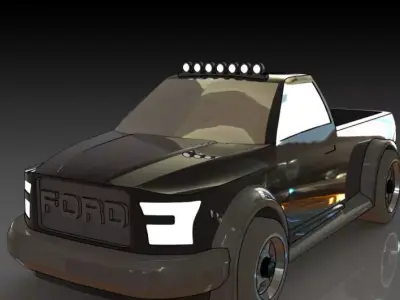 Ford F150 Free 3D print model