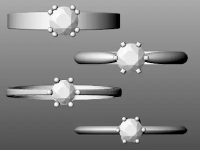 solitarios 3D print model