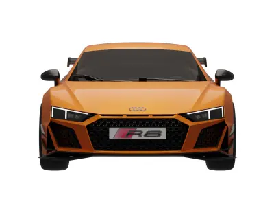 Audi R8 Coupe 2025 3D model
