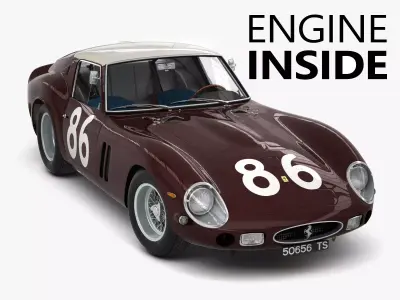 Ferrari 250 GTO - 3451GT - Complete 3D model