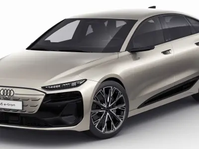 Audi A6 e-tron sportback 2025 3D model