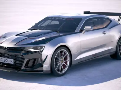 Chevrolet Camaro GT4R CG 2020 3D model
