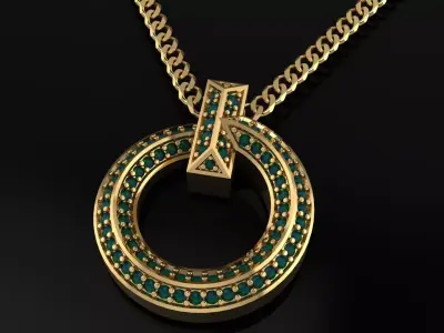 T Pendant 3D print model