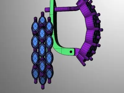 Earrings n 23 3D print model