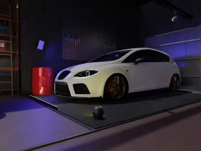 DREAM MAN CAVE - GAMING ROOM 3D model