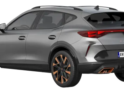 Cupra Formentor 2025 3D model
