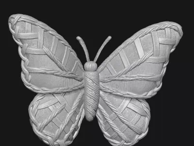 Butterfly 3D print model