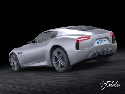 Maserati Alfieri 3D model