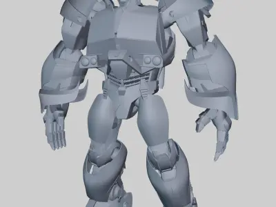TRANSFORMERS PRIME Cliffjumper 3D model remaster Free 3D model