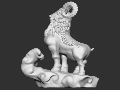 Bellwether Decoration 3D model