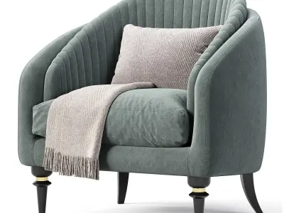 Arya Armchair by Aracikan 3D model