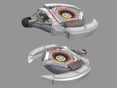 simply spaceship 3D model