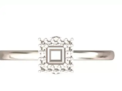 Anel formatura com simbolo Arquitetura 3D print model