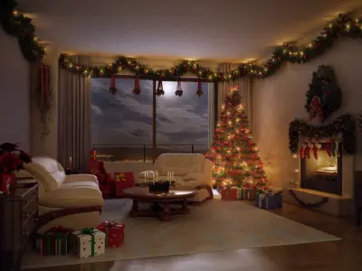 Archmodels vol 88 - Christmas Decorations Collection 3D model