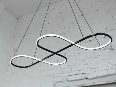 Chandelier 3D model 2