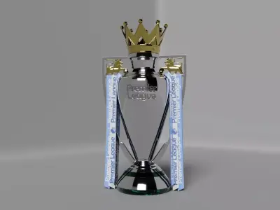 Premier League Trophy  3D model