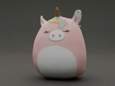 Baby toy Low-poly 3D model