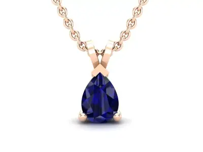 AV 409 Ladies Solitaire pendant 3D print model