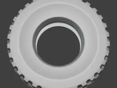 Off Road RC Car Tire 3D print model