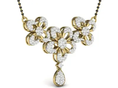 Bridal Necklace  3D print model