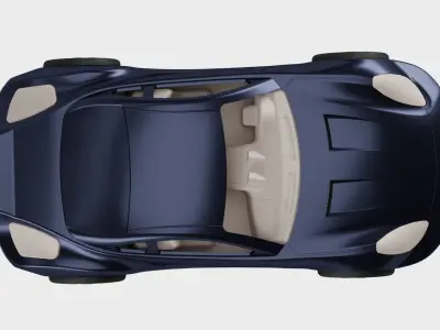 Toy Car -Rovence Moulage Model- 3D model