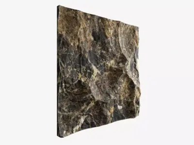 495-RockPanel marble wall art 3D model