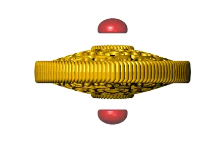 Luxury Heart Pendant Elegant  for Designer Bags and Necklaces 3D print model