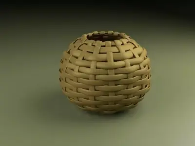 Woven Bowl Free 3D print model