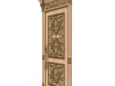 Doors Collection 0303 Low-poly 3D model