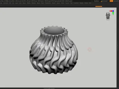 vase 3d print 545  3D print model