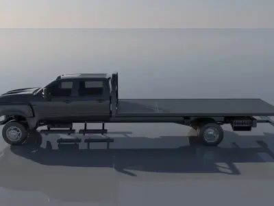 Chevrolet Silverado 5500 Tow Truck  3D print model