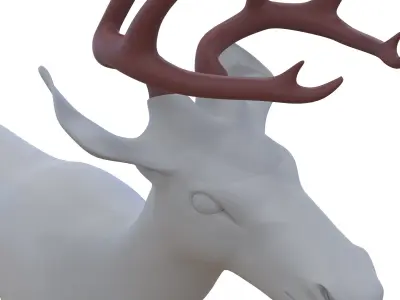 deer BLENDER MODEL 3D model