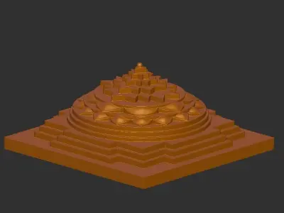 Shri yantra  3D print model