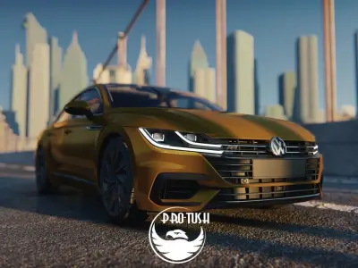 Volkswagen Arteon R-line 2018 3D model