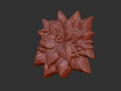 flower cnc model 3D print model
