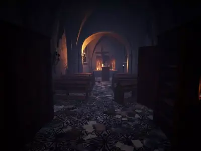 Abandoned Chapel 3D model