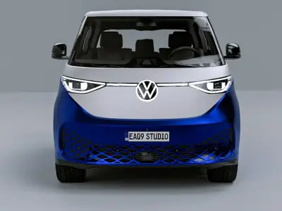 2024 VW ID Buzz  3D model