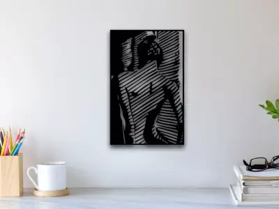 Shadow Art Wall Art 3D print model purchase