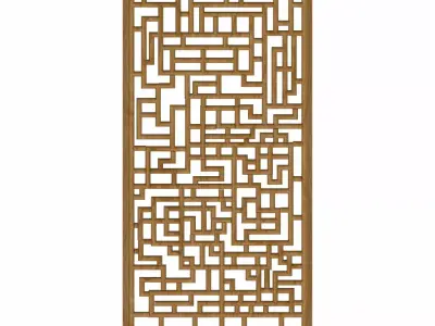 Decorative panel STL 3D model 26