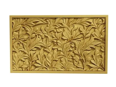 CNC Wall Panels Modern Wall Decor 06 3D print model