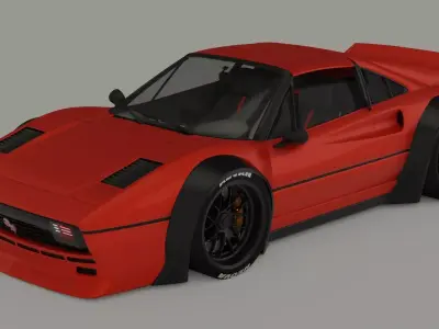 Ferrari 308 Widebody Kit 3D model