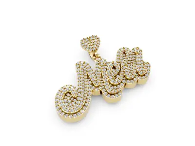 MELY pendant 3D print model