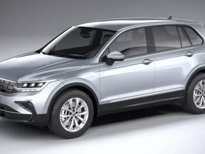 Volkswagen Tiguan 2021 3D model