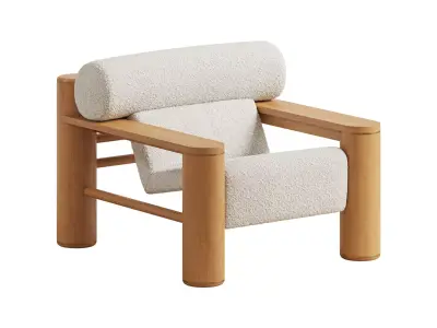 Dillon Armchair 3D model