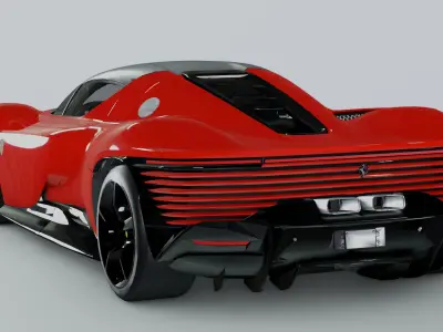 Ferrari Daytona SP3 3D model